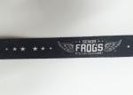 Professional Dye Sublimation Lanyards With Detachable Clip White Black