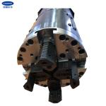 Pneumatic Laser Rotary Chuck , Double Action 4 Jaw True Chuck
