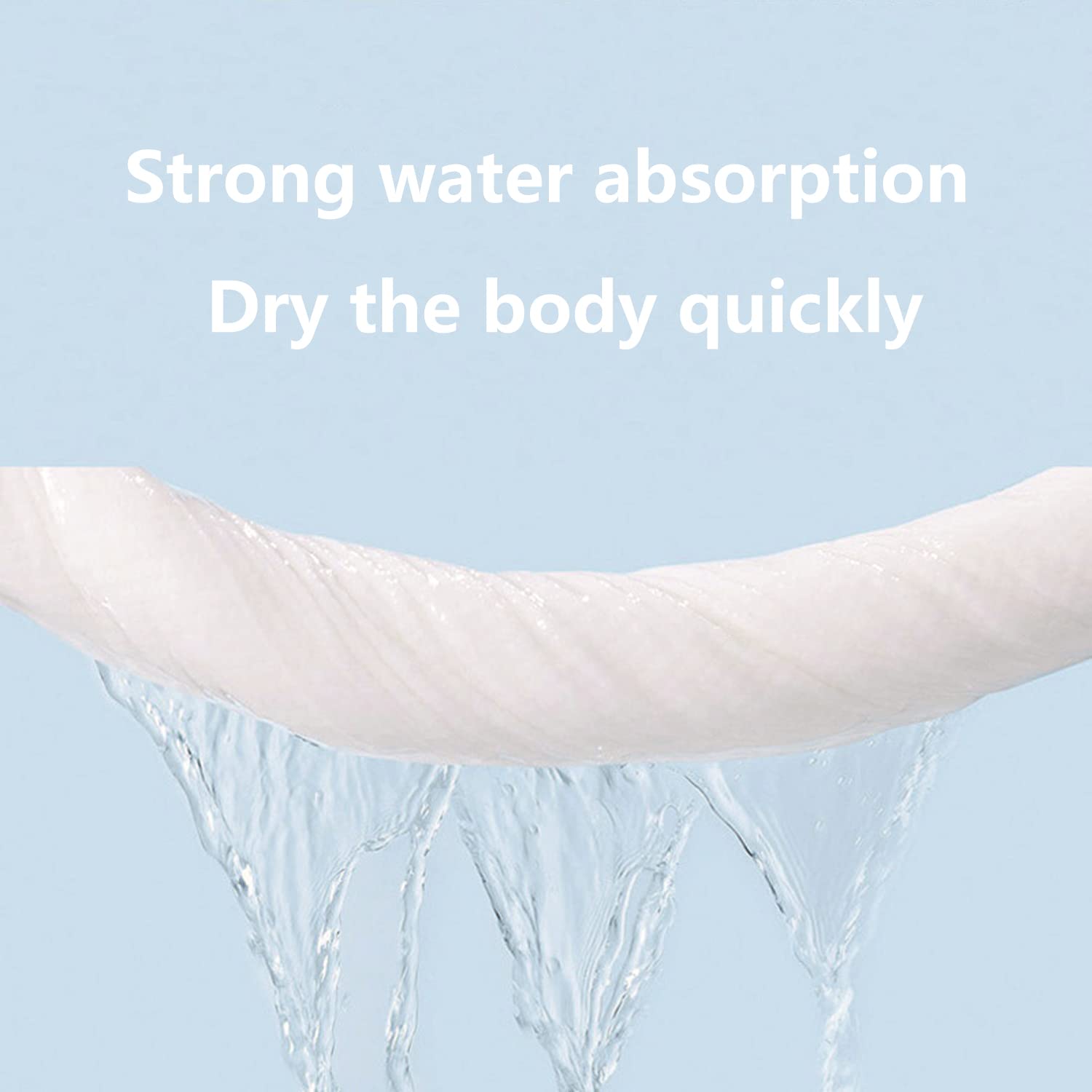 Thick Soft Large Disposable Bath Towels Dry Towels Viscose Plant Fiber Material