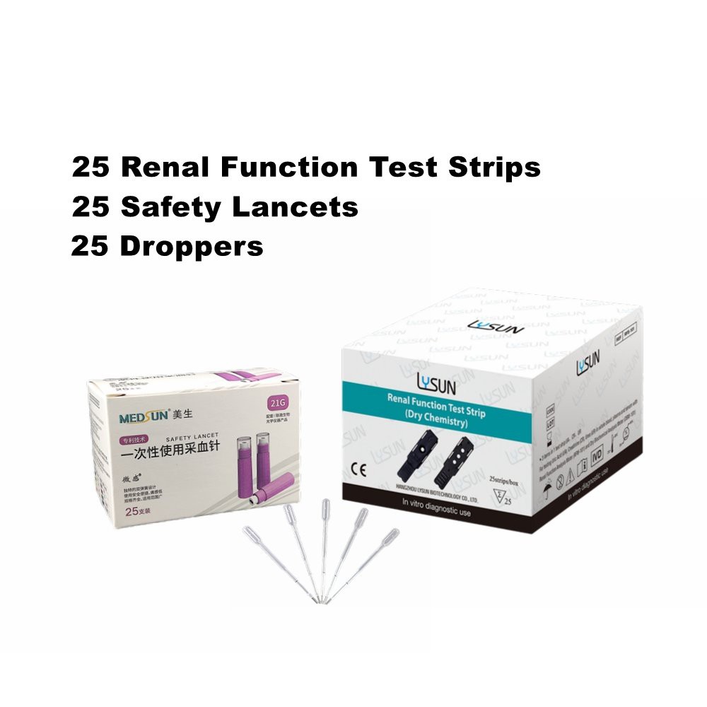 New Design Renal Function Analyzer For Uric Acid(UA)/Creatinine(CR)/Urea(UR) Clinic Home Use