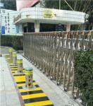 Retractable Hydraulic Rising Bollards Automatic Access Control Stainless Steel