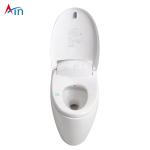 Automatic Flush One Piece Round Toilet , Integrated Electric Toilet