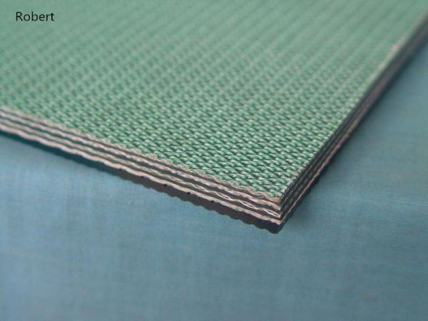 9MM Polishing Machine Green PVC Conveyor Belt Was Used For Marble industry PVC