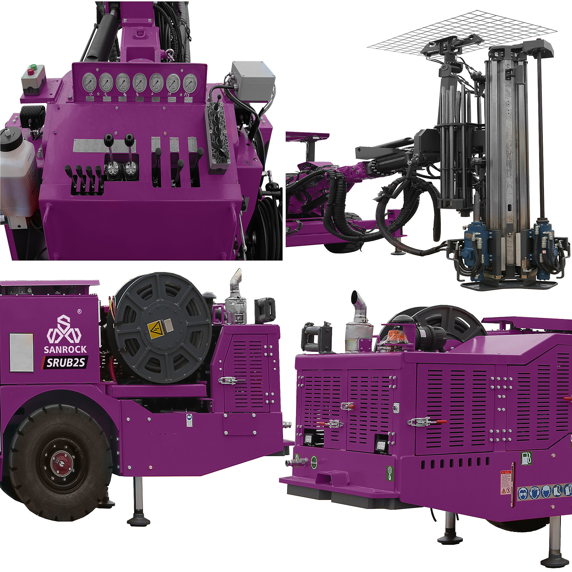 Mining Drilling Rig Underground Tunnel Construction Machinery Jumbo Drilling Rig Machine