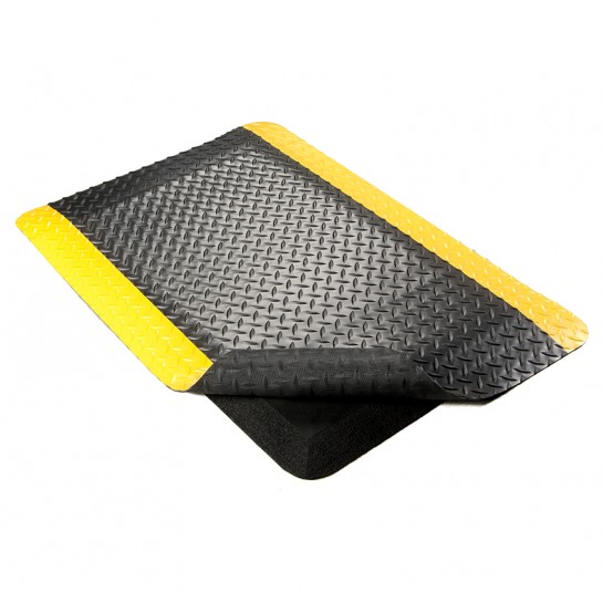 Interlocking 0.9*0.6m 15mm ESD Conductive Anti Fatigue Mat