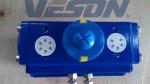 ISO5211 Double Acting Pneumatic Rack And Pinion Actuator Air Connection G1/4''