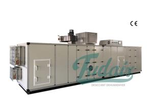 Quality PLC Automatic Industrial Air Dehumidifier With Cooling Coil 6000m3/h wholesale