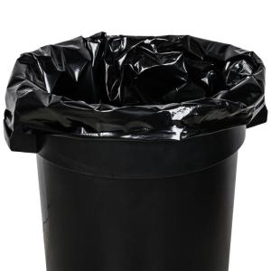Quality Low Density Black Trash Bag , Environmentally Friendly Garbage Bags wholesale