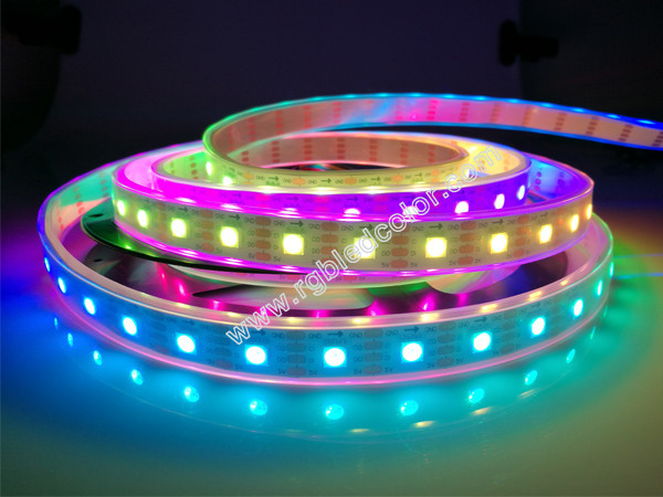 5050 rgb led strip digital color changing sk9822