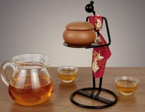 Quality Creative Characters Chinese Etiquette Tea Holder for Home Decoration wholesale