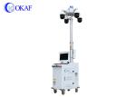 3-6m Mobile Surveillance Trailers Tower Stainless Steel HD PTZ Camera 1920*1080P