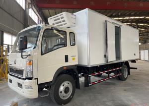Quality Low Energy Consumption 4x2 10 Ton Refrigerated Truck 160HP RHD wholesale