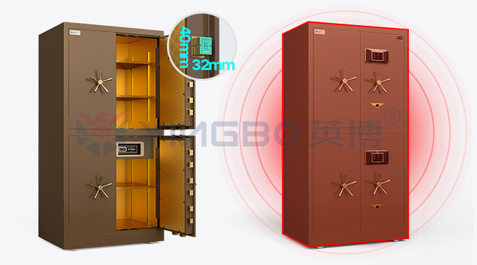Biometric Fingerprint Lock Movable Vault Door Solid Steel YB/DK180