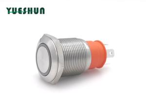 Quality IP65 16mm Waterproof Normally Closed Momentary Switch Silver Alloy wholesale