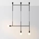 Tube Long Chandelier Lighting Kitchen Bar Dining room minimalist chandelier(WH