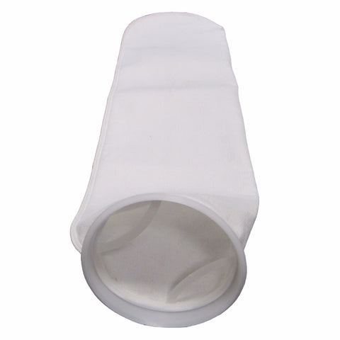 10*10*30cm Food Shop 0.5 Micron Polyester Felt Liquid Filter Bags with Polypropylene Ring