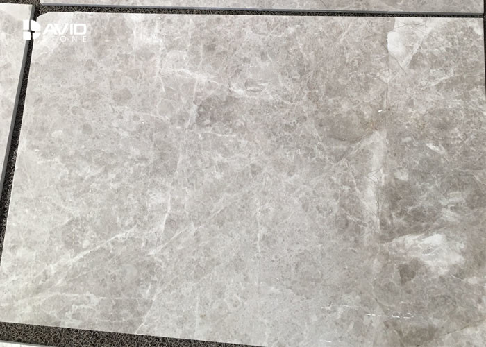 Gray Marble Stone Floor Tiles , Marble Decorative Wall Tiles 10/18/20mm Thickness