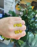 10 Mohs VVS-VS Oval Lab Created Canary Diamond IGI Certified