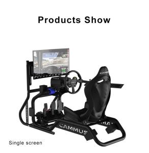Quality 180 Degree Steering Cammus F1 Car Racing Simulator Cockpit wholesale
