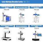 Desktop Mini Compact Fiber Laser Etcher With Red Light Positioning