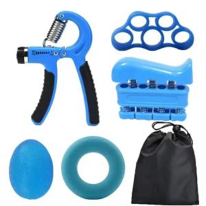 Quality Hand Finger Strengthener Gym Strength Training Metal Grips Kit Finger Exercise Trainer Tool Resistance Adjustable Hand G wholesale