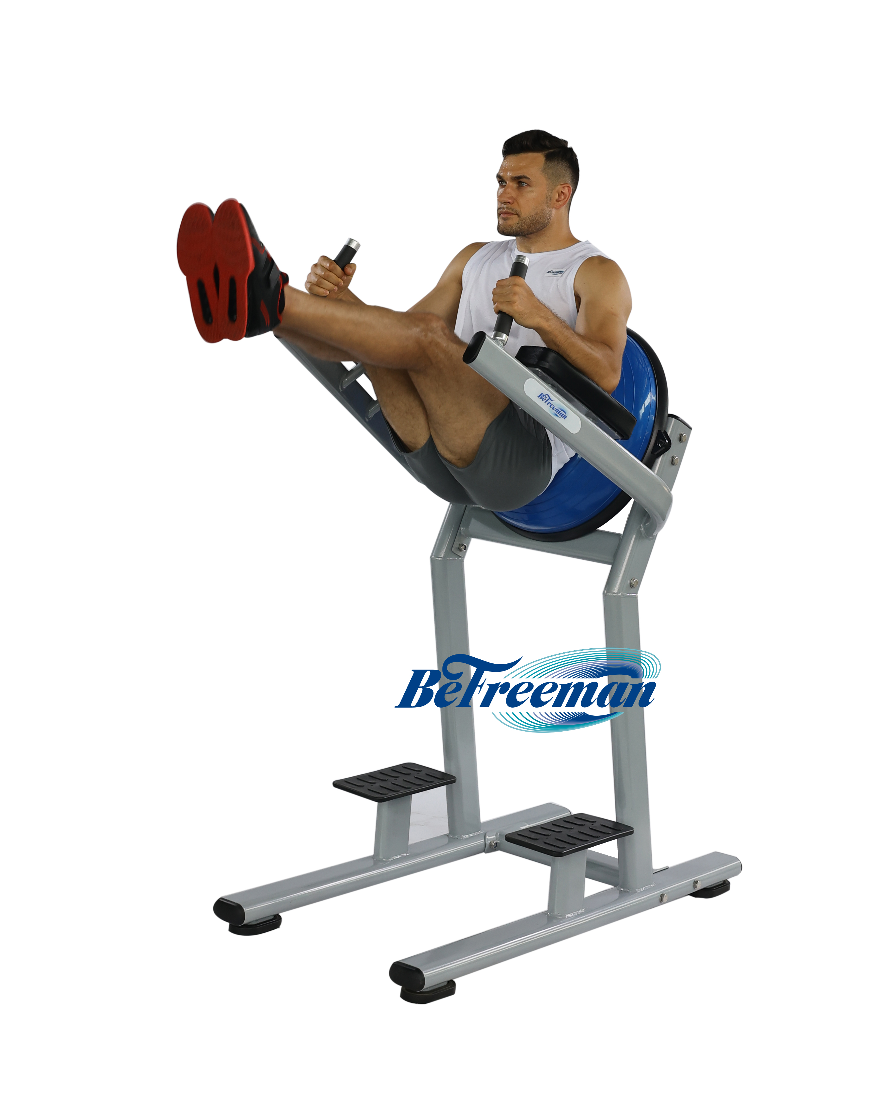 Gym Chin Up Rack Parallel Bars Abdominal Machine Vertical Knee Lift Leg Raise