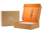 C2S Paper 250gsm Garment Gift Boxes Packaging Custom Logo 300dpi