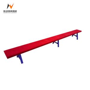 Quality Balance Beam Gymnastics Training Equipment Solid Wood Stool for Kindergarten Children wholesale