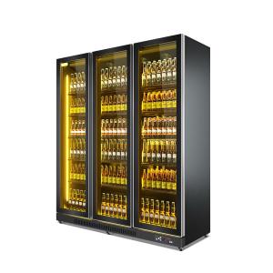 Quality Commercial Bar 3 Glass Doors Upright Display Fridge wholesale