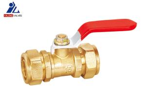 Quality Threaded Connection 15mm Brass Ball Valve Copper HPB 57 wholesale