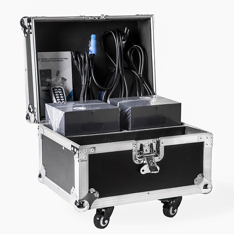 2 meters Fireworks DMX512 Wedding Sparkler Machine