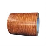 Hot Rolled Prepainted Steel Coil Wood Pattern Surface Wood PPGI