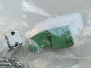 Quality Silver Color 100V Servo Motor Cable Connectors 2 Pin wholesale