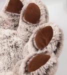 Wholesale Factory Nigh Quality Comfortable Nest Plush Slippers Round Shape Soft