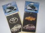 various car logos hanging air freshener,fancy cheep gift for free.