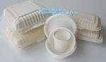 Plastic corn starch biodegradable meat tray, Cornstarch disposable biodegradable