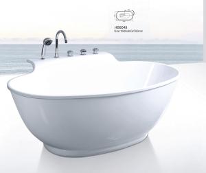 Quality Bathtubs, freestanding Bathtub without faucet , hand shower HB8048 wholesale