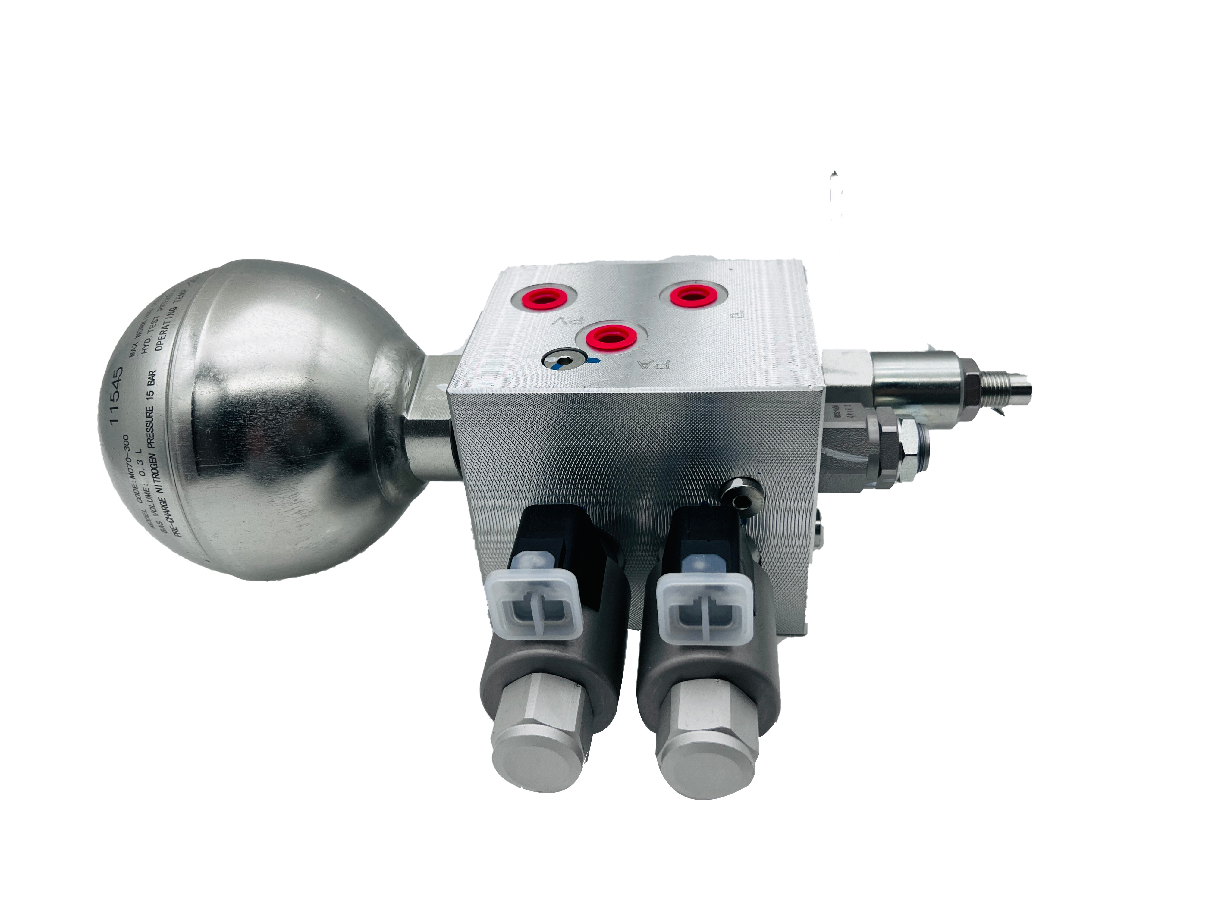 OEM Solenoid Excavator Pilot Valve Hydraulic Pilot Oil Supply Manifolds For Large Manufacturing