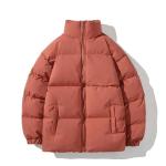 Custom Winter Puffer Jacket for Men Stand Collar Casual Outwear High Quality
