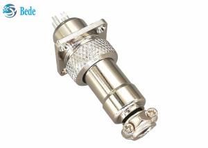 Quality 2 3 4 Pin GX12 Aviation Connector With Square Flange Male And Female Sets wholesale