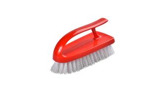 China Stiff Bristles Hand Scrubbing Brush Non Slip Soft Grip Handle Household Cleaning Brush on sale