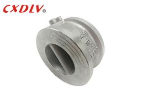Quality DN80 CF8M Dual Plate Check Valve Pressure Rating PN16 ANSI/GB/DIN Standard wholesale