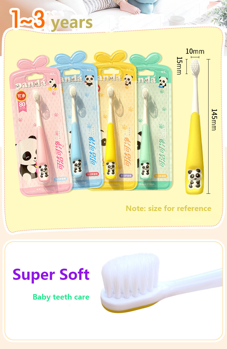 Custom Eco Friendly Hotel Toiletries Home Super Soft Kids Toothbrush