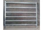 Metal Steel Corral Fence Panels , Robust Structure Lightweight Horse Panels