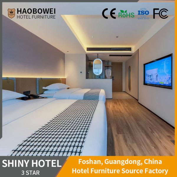 Resort Hotel Furniture Modern Luxury Style King Size Bedroom Headboard With