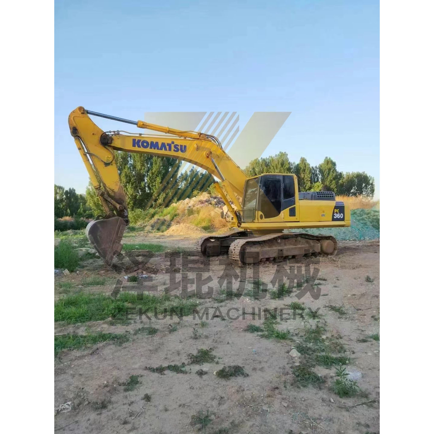 2017 Used KOMATSU PC360 Excavator 36T Operating Weight In Shanghai