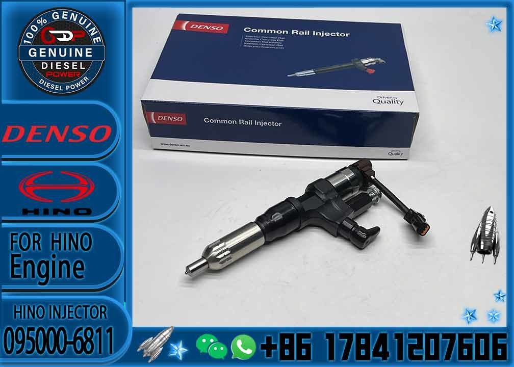 Common Rail Injector Assembly 095000-6352 095000-6351 095000-6353 095000-6811 23670-E0050 23910-1440 for Hino J05E/Hino