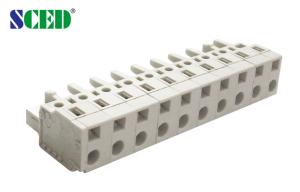 Quality 2 - 16 Pole Female Plug In Terminal Connector Block 7.5mm Pitch 300V 15A wholesale