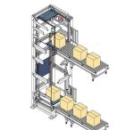 Automatic Lift Elevating Vertical Reciprocating Conveyors System
