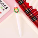 Cartoon Plastic Gel Pen 0.5mm Christmas Constant Ink Press Signature Neutral Pen